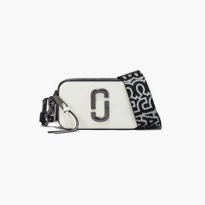 Marc Jacobs Bi-Color Snapshot μαυρα ασπρα | 62FQNHWML