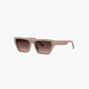 Marc Jacobs Cat Eye Sunglasses Μπεζ | 65ISCVMXO