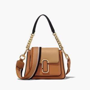 Marc Jacobs Colorblock J Marc Chain Mini Satchel καφε Πολύχρωμο | 04ZCKDFHX