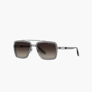Marc Jacobs Icon Square Pilot Sunglasses γκρι | 08BJWNMEK
