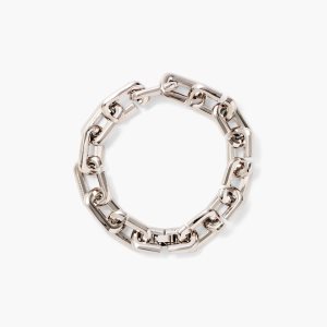 Marc Jacobs J Marc Chain Link Bracelet ασημι | 28XSDFKBP