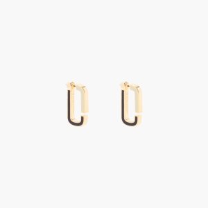 Marc Jacobs J Marc Colorblock φλατ Hoops μαυρα Πολύχρωμο χρυσο χρωμα | 40APJCVZW