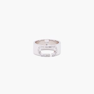 Marc Jacobs J Marc Crystal Ring ασημι | 26KXCAMZH