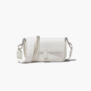 Marc Jacobs J Marc Mini Bag ασπρα ασημι | 06HERCMFG