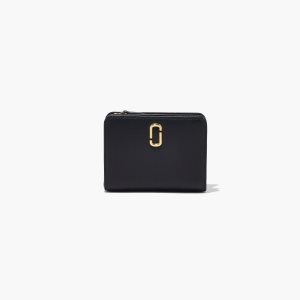 Marc Jacobs J Marc Mini Compact Wallet μαυρα | 67ZMVARNJ