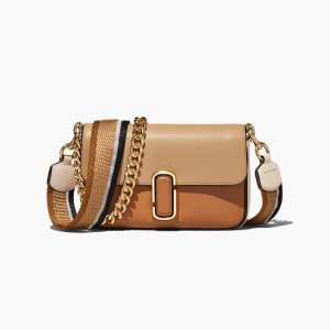 Marc Jacobs J Marc Shoulder Bag καφε Πολύχρωμο | 70CGZYMXT