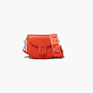 Marc Jacobs J Marc Small Saddle Bag πορτοκαλι | 67PCBAVSY