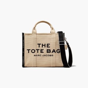 Marc Jacobs Jacquard Medium Tote Bag καφε | 18RVKOXNT