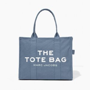 Marc Jacobs Large Tote Bag μπλε γκρι | 69HGRSJLO