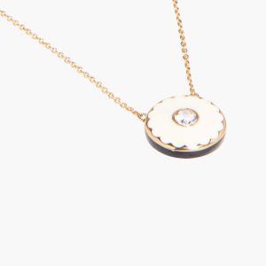 Marc Jacobs Medallion Pendant κρέμα χρυσο χρωμα | 95LFOPRXT
