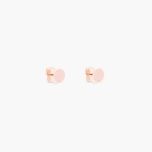 Marc Jacobs Medallion Studs καφε ροζ χρυσο χρωμα | 78UCTRAIQ