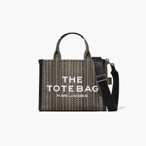 Marc Jacobs Monogram Medium Tote Bag Μπεζ Πολύχρωμο | 94CPFXQNW