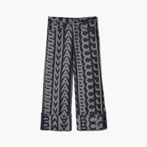 Marc Jacobs Monogram Oversized Jeans μπλε | 72RXSBQTG