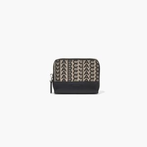 Marc Jacobs Monogram Zip Around Wallet Μπεζ Πολύχρωμο | 70IZEFSMU