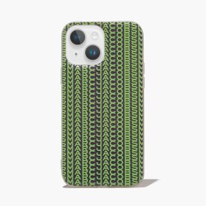 Marc Jacobs Monogram iPhone Case 14 Plus γκρι πρασινο | 63KCAMPWG