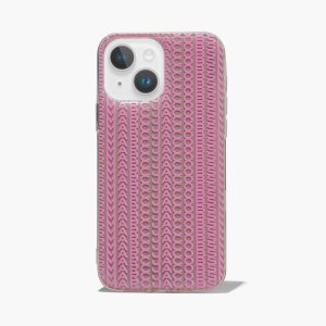Marc Jacobs Monogram iPhone Case 14 Plus γκρι καφε ροζ | 80OUKXGTW