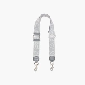 Marc Jacobs Outline Logo Webbing λουρακια γκρι Πολύχρωμο | 24FBZWIGY