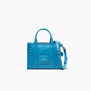Marc Jacobs Shiny Crinkle Mini Tote μπλε | 21OIKURHT