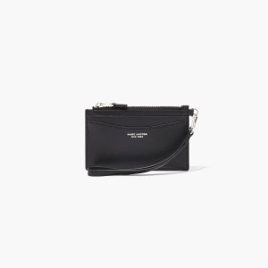 Marc Jacobs Slim 84 Top Zip Wristlet μαυρα | 56YVCMTFP