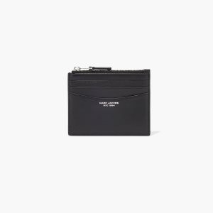Marc Jacobs Slim 84 Zip Card Case μαυρα | 49FTWBNQD