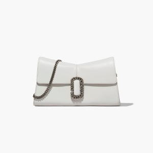 Marc Jacobs St. Marc Convertible Clutch ασπρα | 54WUJSYZB