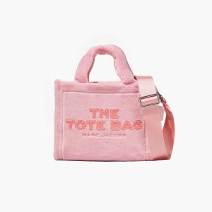 Marc Jacobs Terry Medium Tote Bag ανοιχτο ροζ | 62ABQMRGN