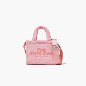 Marc Jacobs Terry Mini Tote Bag ανοιχτο ροζ | 70ZBFICMP