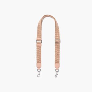 Marc Jacobs Thin Arrow Webbing λουρακια ροζ Πολύχρωμο | 14IWHAERQ