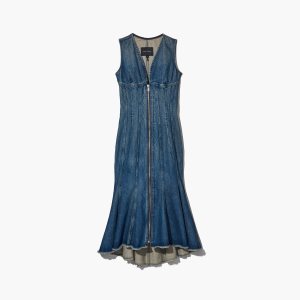 Marc Jacobs Wave Denim φορεμα μπλε | 74OFKZDAV