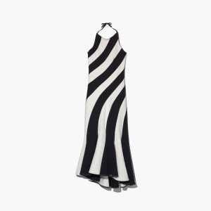 Marc Jacobs Wave Halter φορεμα μαυρα ασπρα | 13FBKVNWH