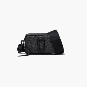 Marc Jacobs Woven DTM Snapshot μαυρα | 34MQEPRAZ