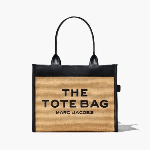 Marc Jacobs Woven Large Tote Bag Μπεζ | 81TMNPHGX