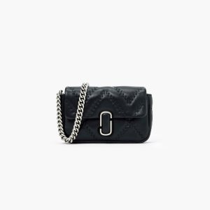 Marc Jacobs Καπιτονέ δερματινα J Marc Mini Bag μαυρα | 94WVPKILN