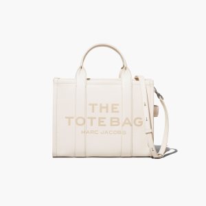 Marc Jacobs δερματινα Medium Tote Bag ασημι | 96NGIAKYX
