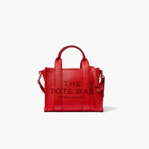 Marc Jacobs δερματινα Mini Tote Bag κοκκινα | 85QKVDCTR