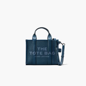 Marc Jacobs δερματινα Mini Tote Bag μπλε | 74QEAFICG