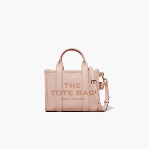 Marc Jacobs δερματινα Mini Tote Bag ροζ | 39VAIDQGL