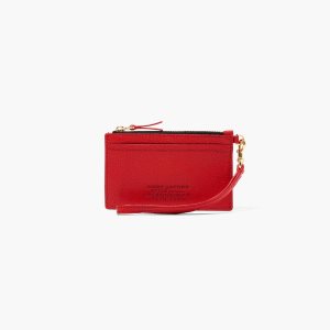 Marc Jacobs δερματινα Top Zip Wristlet κοκκινα | 25AELYNPR